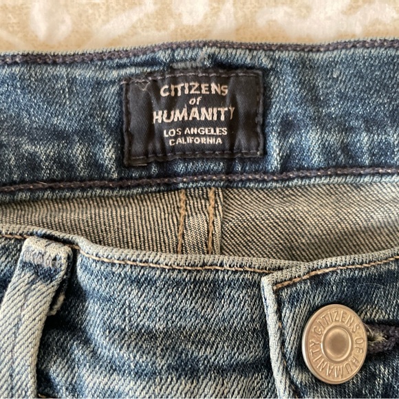 Citizens of Humanity LA denim jeans 25 rocket crop high rise skinny - Picture 9 of 10